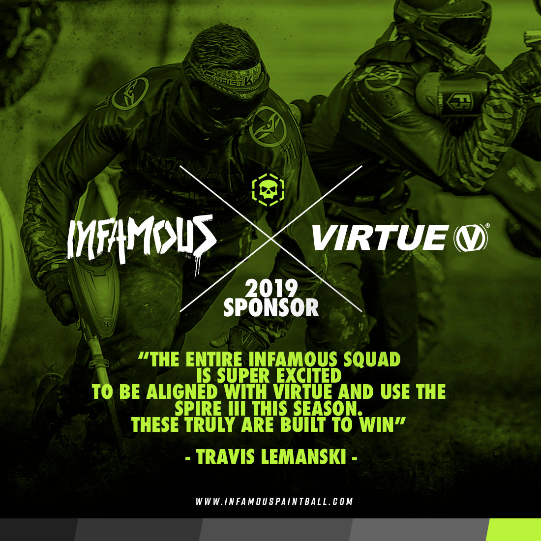 VIRTUE SPONSORS INFAMOUS 2019