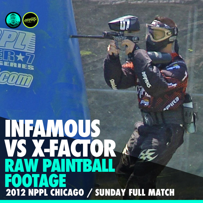 Kali Barrel Cam Footage x NPPL Chicago 2012 x Sunday Paintball vs X-Factor