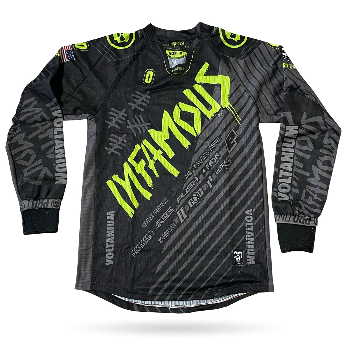 Infamous Jersey - Dallas Open &#39;24 (Black / Volt)