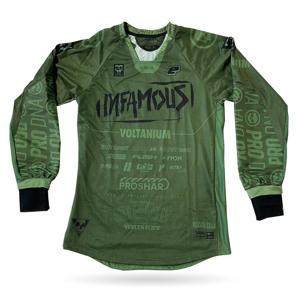 Infamous Jersey - Olive Nashville