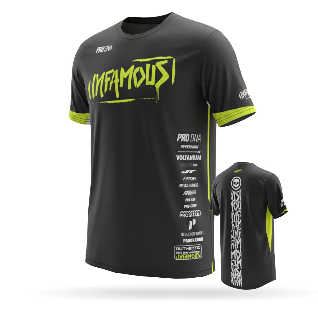 DRY-FIT TECH T-SHIRT - INFAMOUS TEAM WEAR