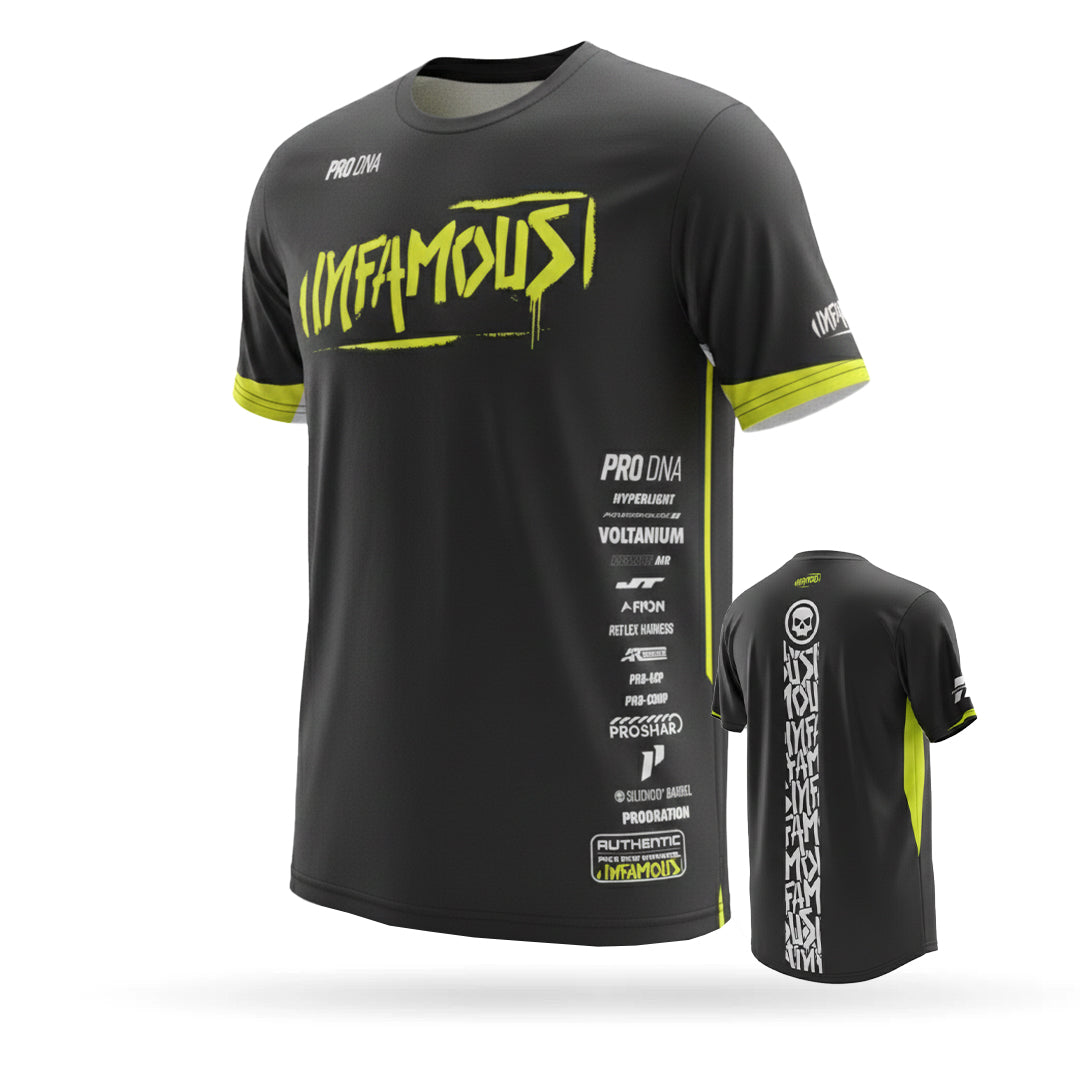 PERFORMANCE TECH T-SHIRT - INFAMOUS TEAM WEAR