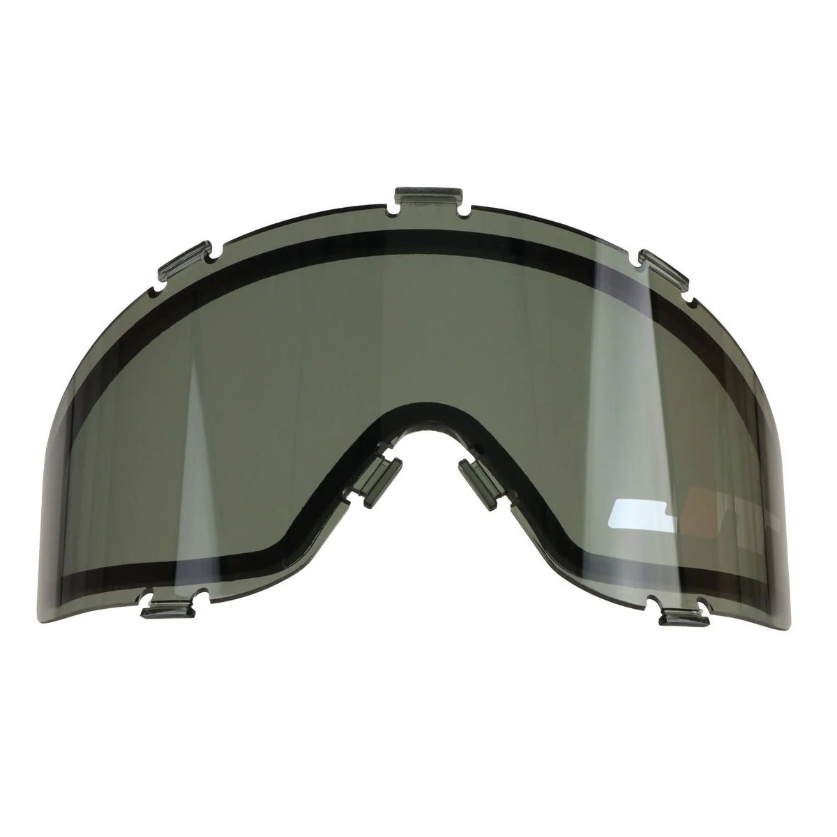 JT™ SPECTRA DUAL-PANE THERMAL REPLACEMENT LENS - SMOKE W/ SILVER MIRROR LOGO