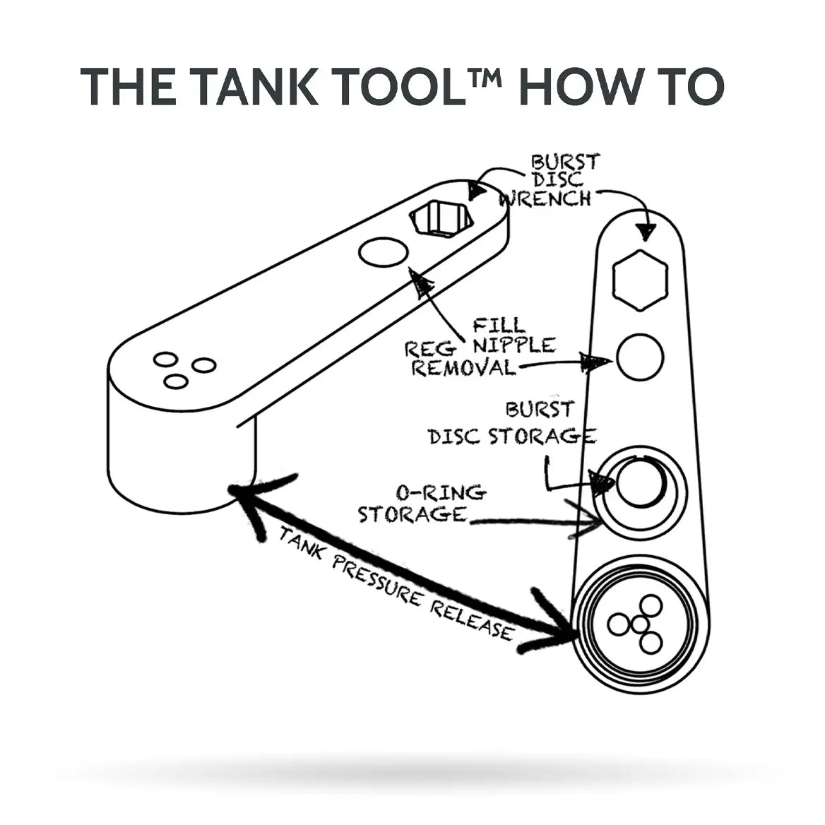 H2K TANK TOOL Infamous Paintball