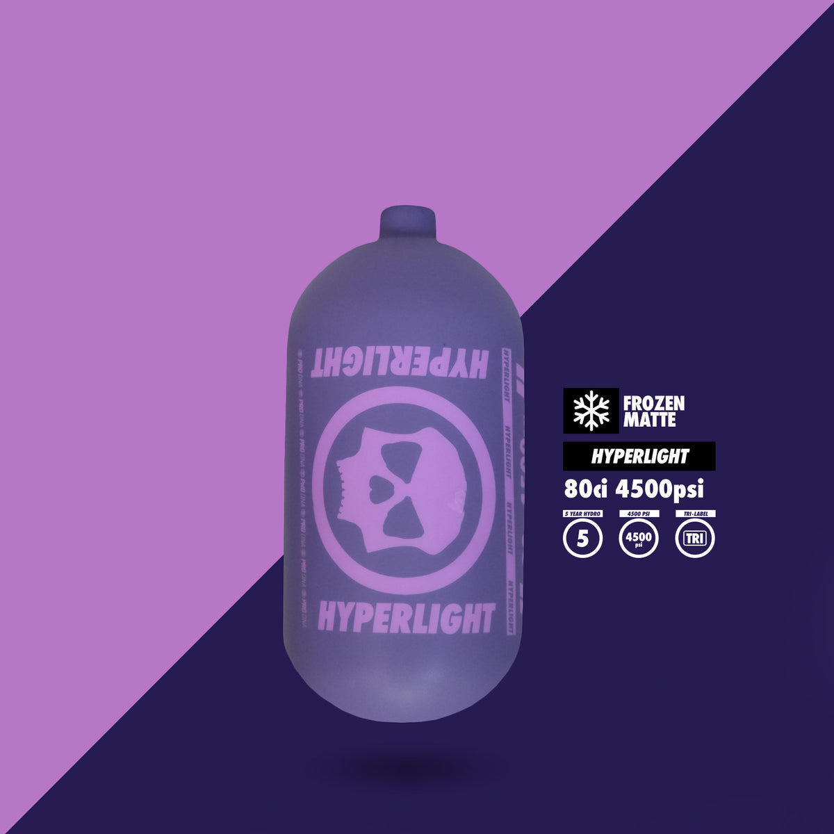 INFAMOUS™ &quot;FROZEN MATTE&quot; HYPERLIGHT TANK 80CI