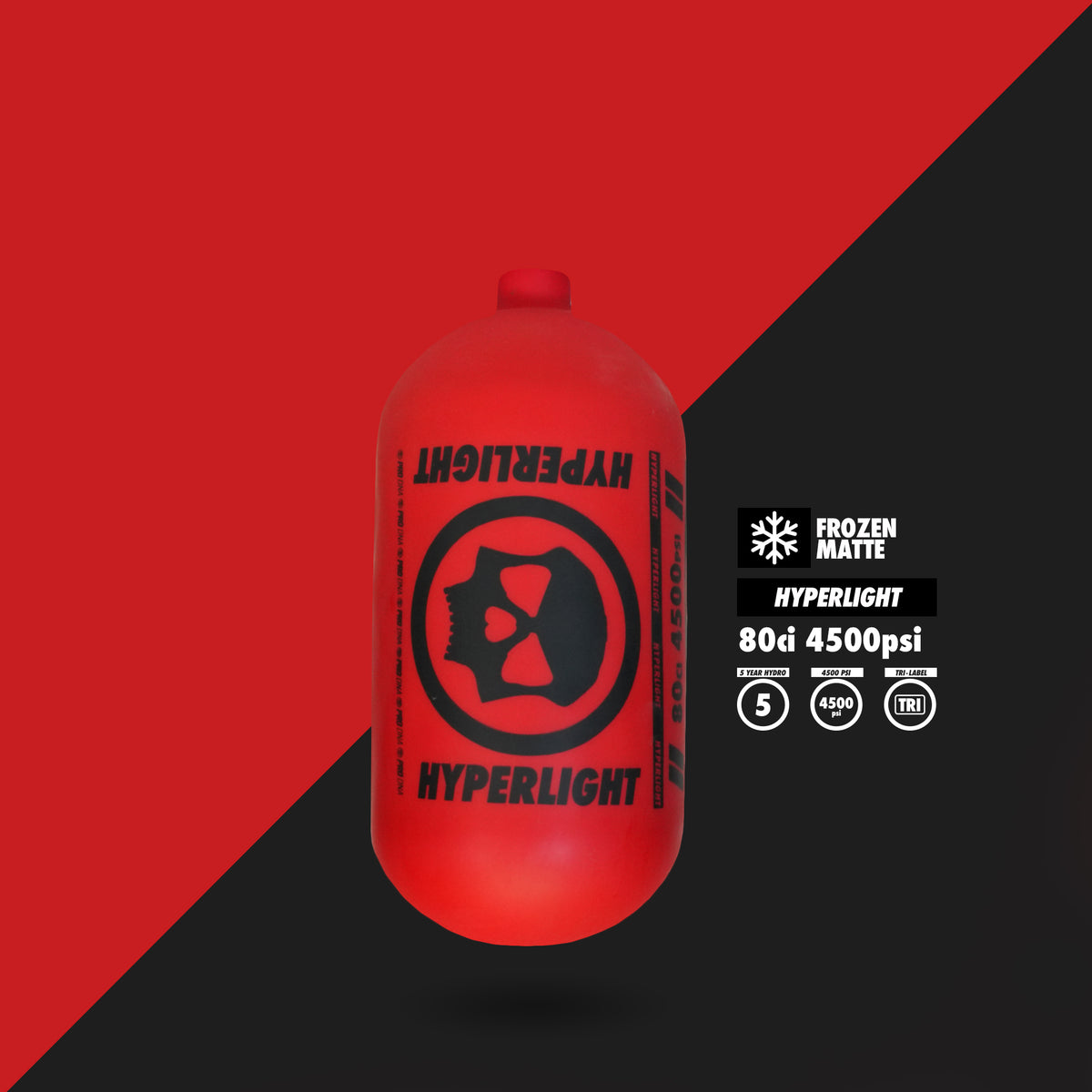 INFAMOUS™ &quot;FROZEN MATTE&quot; HYPERLIGHT TANK 80CI