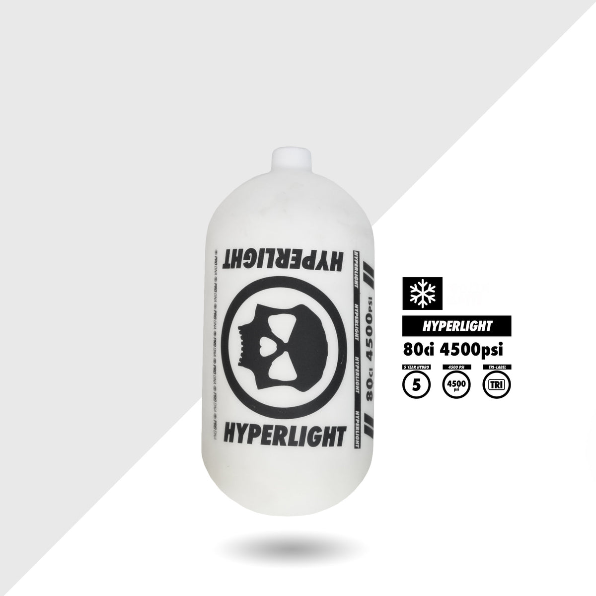INFAMOUS™ &quot;FROZEN MATTE&quot; HYPERLIGHT TANK 80CI