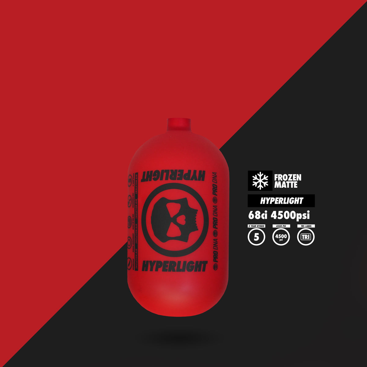 INFAMOUS™ &quot;FROZEN MATTE&quot; HYPERLIGHT TANK 68CI