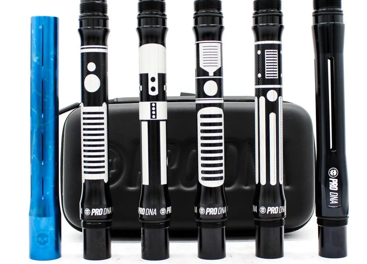 PRO DNA SILENCIO™ BARREL KIT - "LIGHT SABER" - COCKER THREAD Infamous Paintball