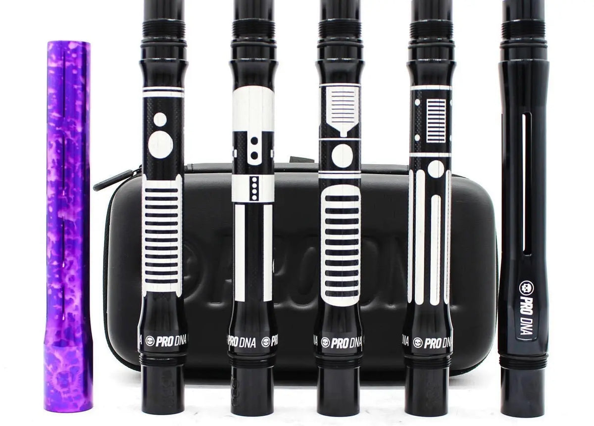 PRO DNA SILENCIO™ BARREL KIT - "LIGHT SABER" - COCKER THREAD Infamous Paintball