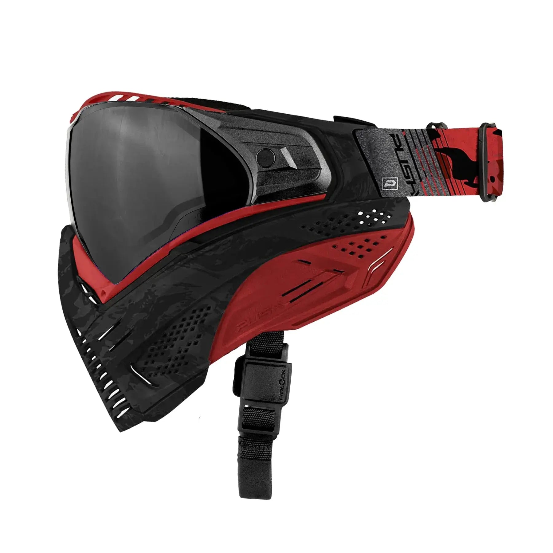 UNITE GOGGLE- RED CAMO Push Paintball