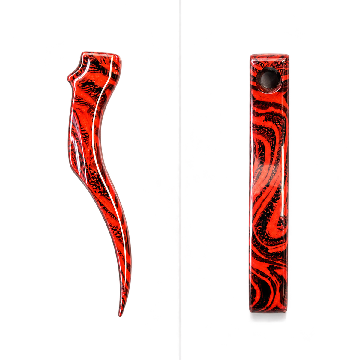 METHOD™ X PRO DNA™ FORGED CARBON TRIGGER - SCYTHE - RED