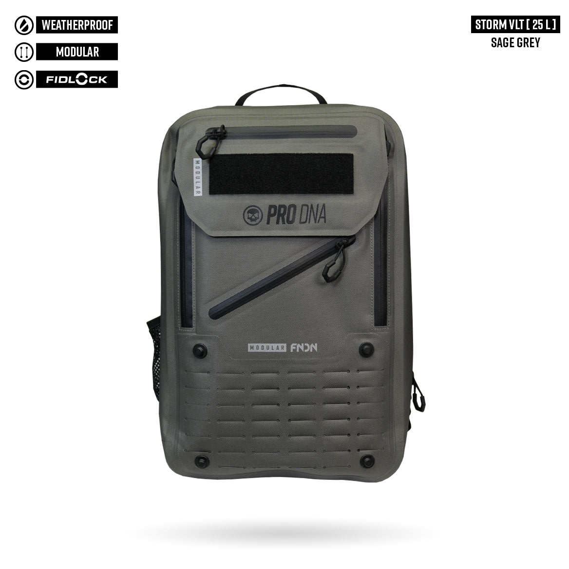 FNDN™ STORM VLT – MODULAR WEATHERPROOF BACKPACK - 25L