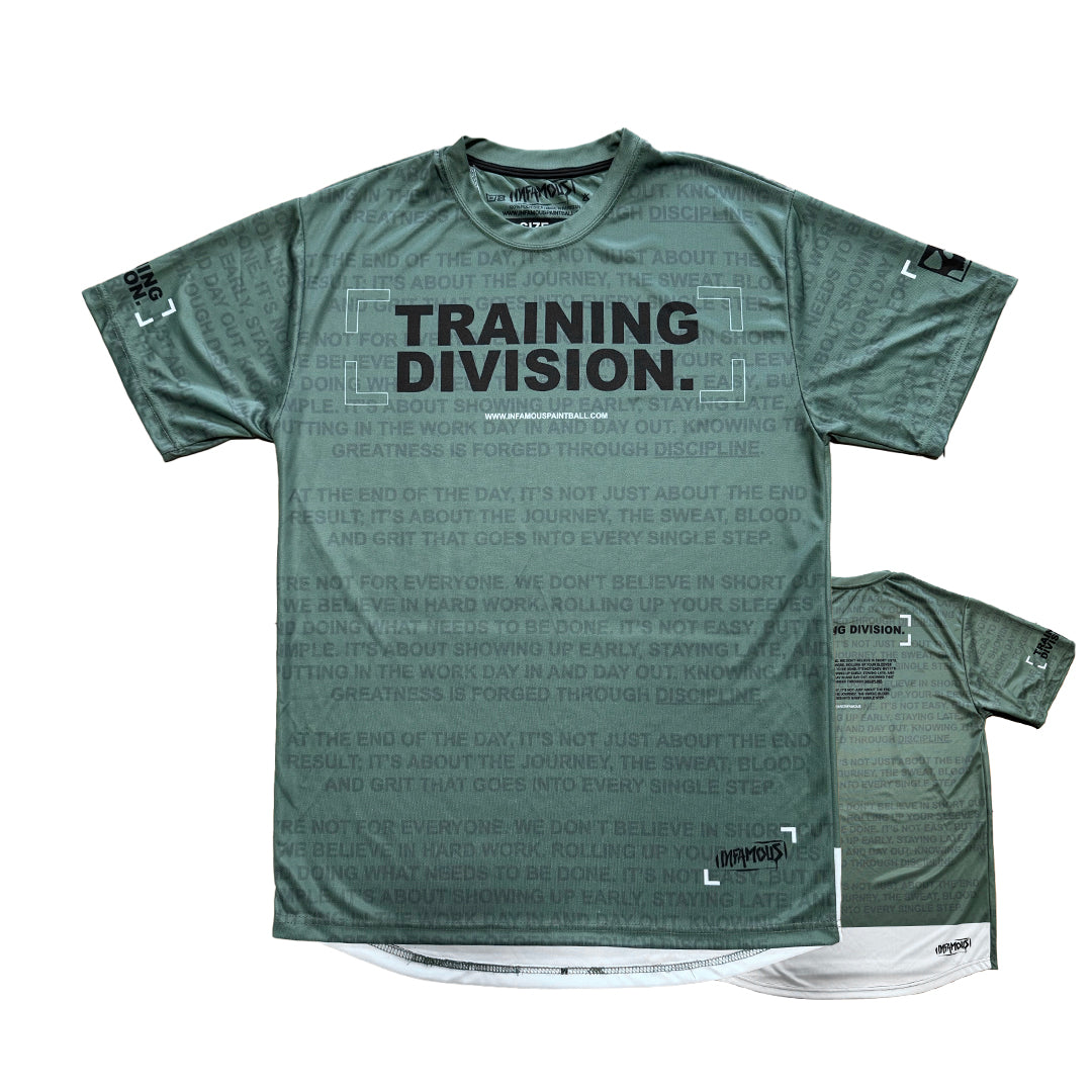 DryFit Tech T-Shirt - Training Division (Olive)