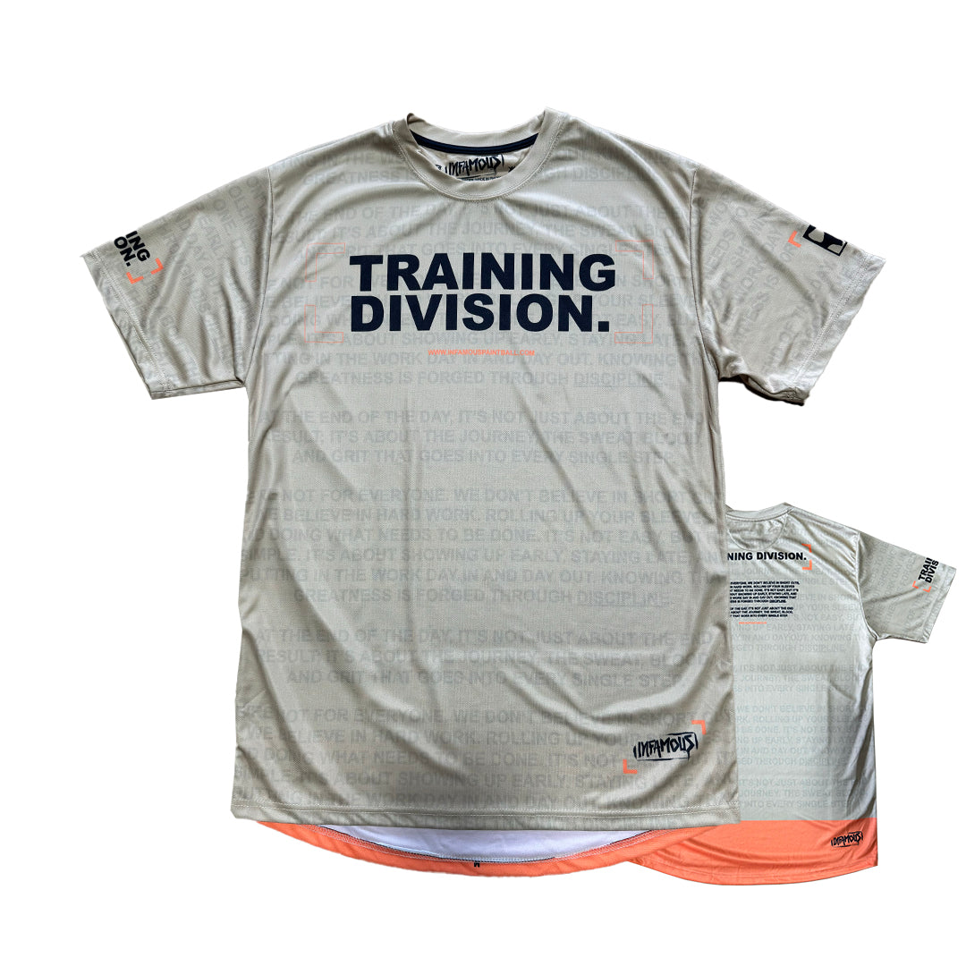 DryFit Tech T-Shirt - Training Division (Tan)