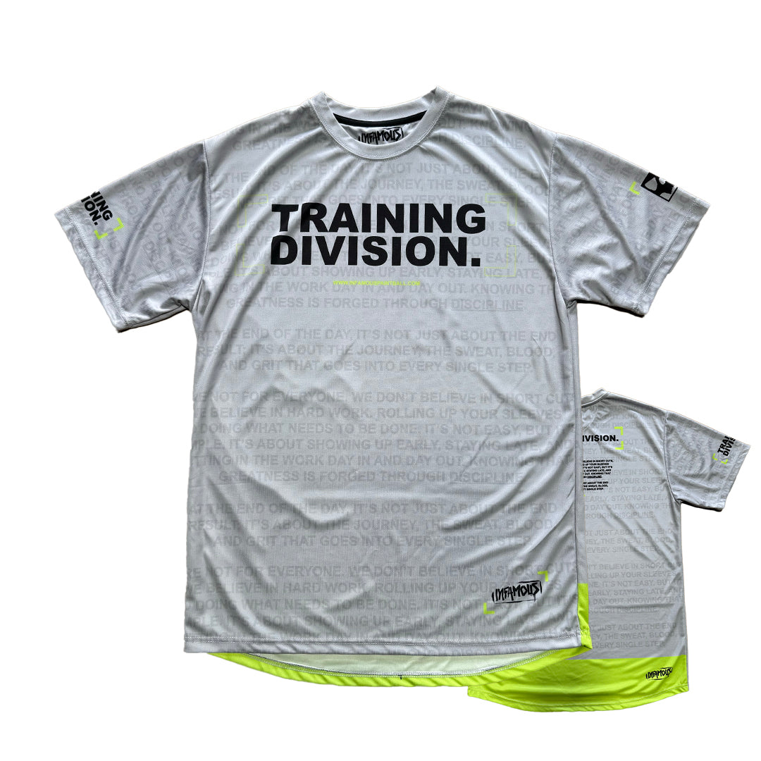 DryFit Tech T-Shirt - Training Division (Grey)