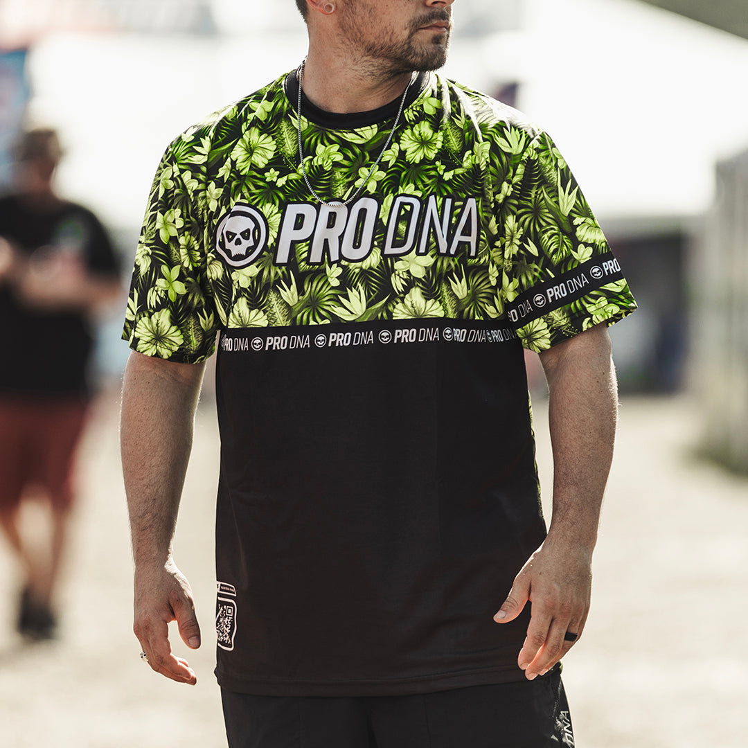 DryFit Tech T-Shirt - Tropical Pro DNA Volt