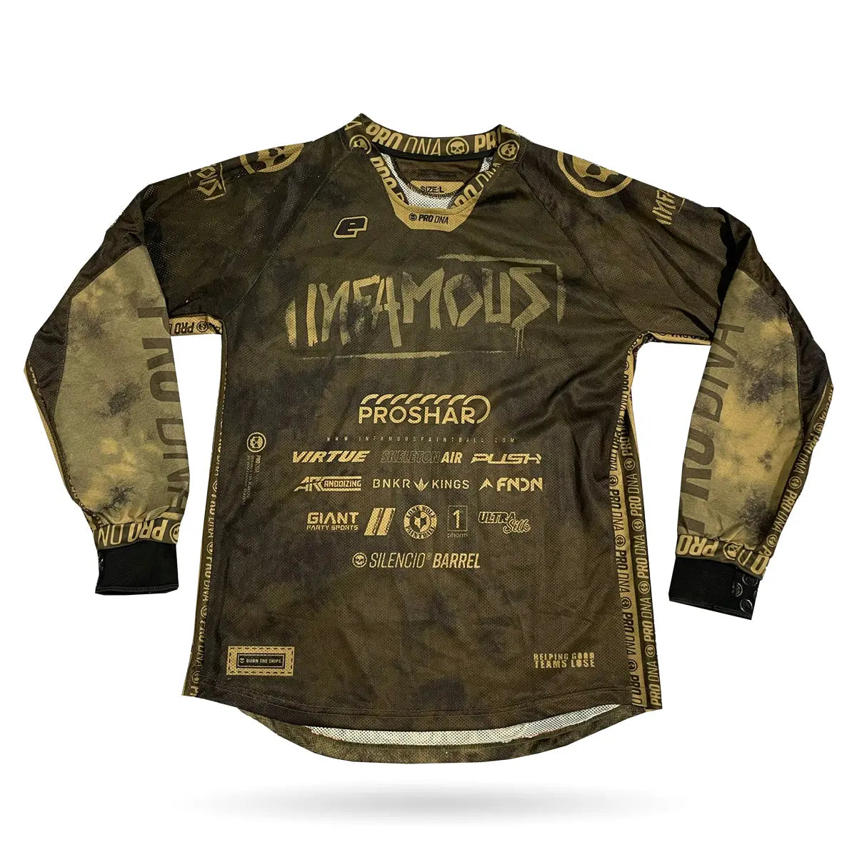 INFAMOUS PRO JERSEY - WARZONE IRAQ Infamous Paintball