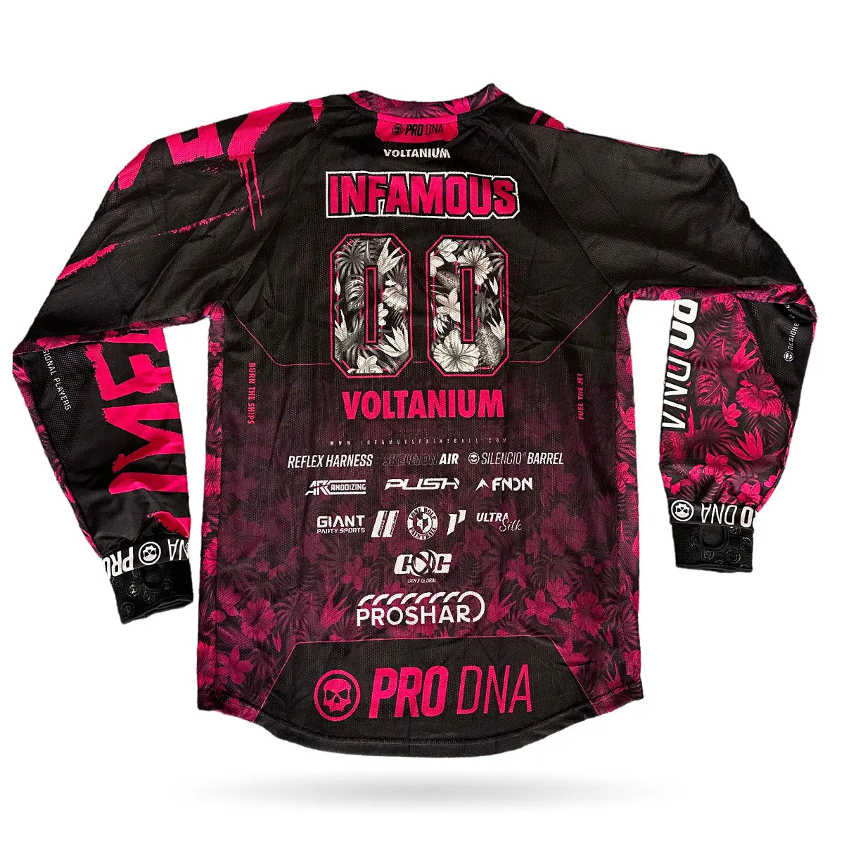 Infamous Jersey - Pink Tropical Infamous Paintball