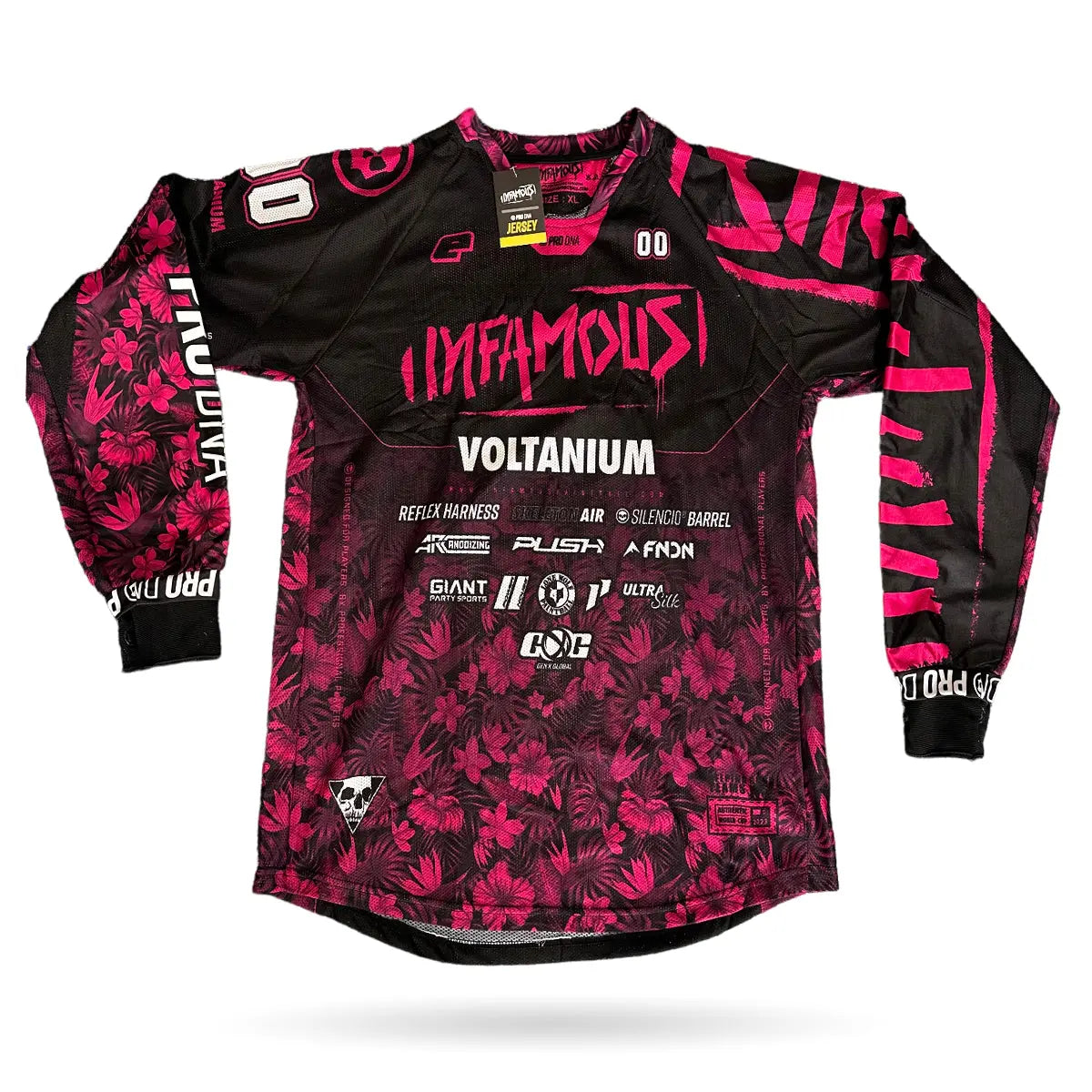 Infamous Jersey - Pink Tropical Infamous Paintball