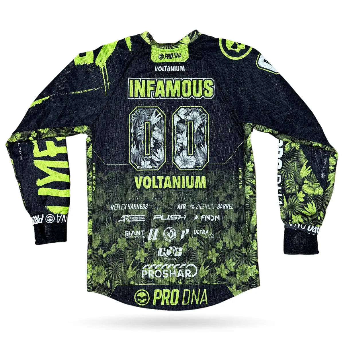 Infamous Jersey - Volt Tropical Infamous Paintball