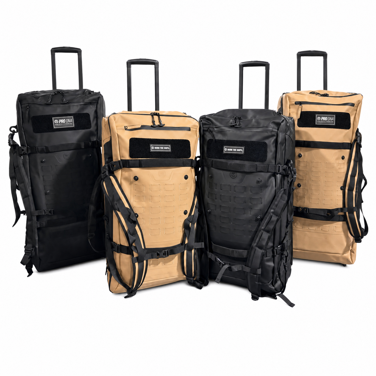 FNDN® MODULAR WEATHERPROOF ROLLING GEARBAG - 120L (XL) - SAND