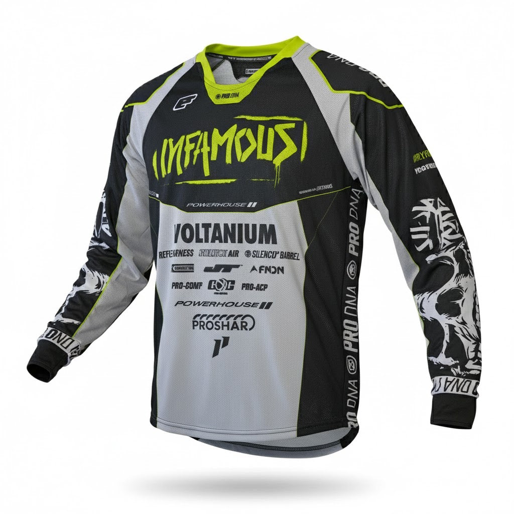 PRO DNA™ DNA SERIES JERSEY – RETRO INFAMOUS GREY
