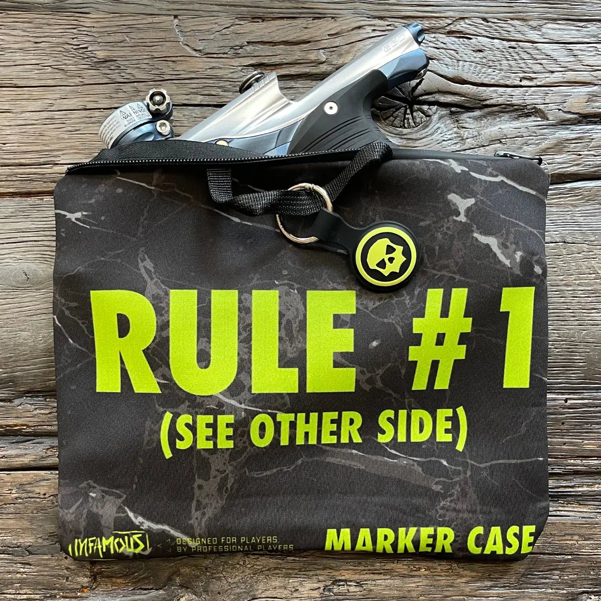 INFAMOUS AIRTAG HOLDER CLIP Infamous Paintball