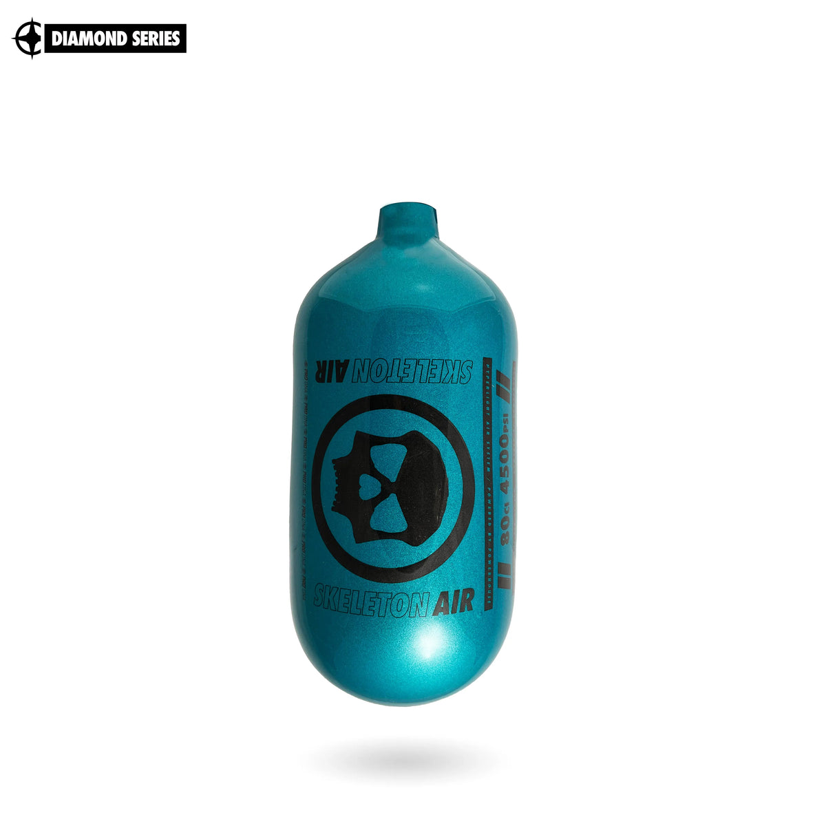 &quot;DIAMOND SERIES&quot; SKELETON AIR HYPERLIGHT AIR TANK 80CI (BOTTLE ONLY) Infamous Paintball