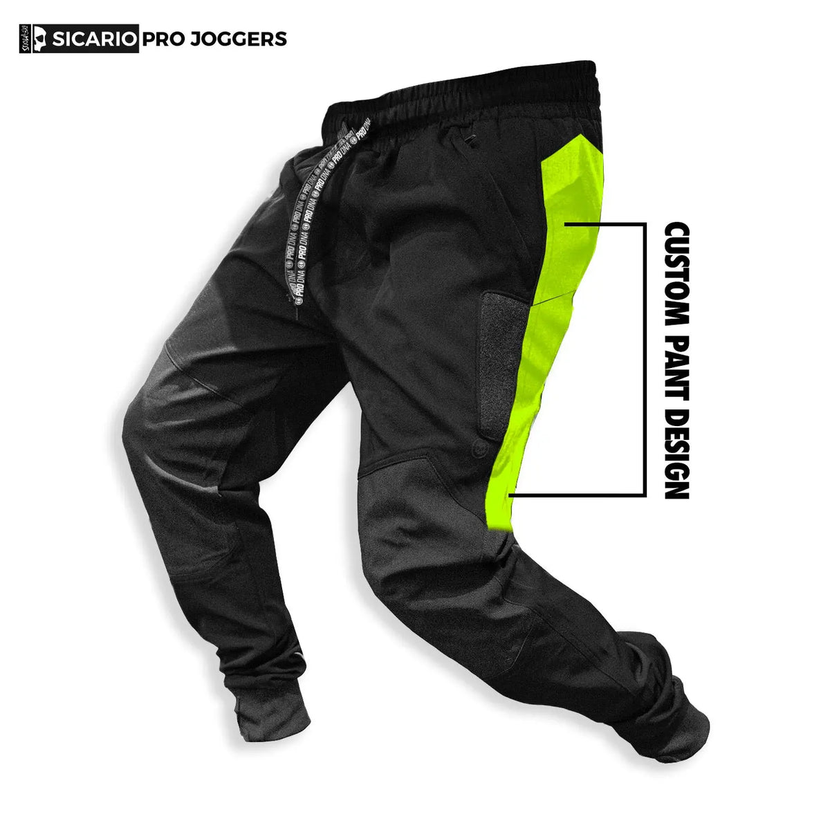 Custom Sicario Pro Jogger Pants Infamous Paintball