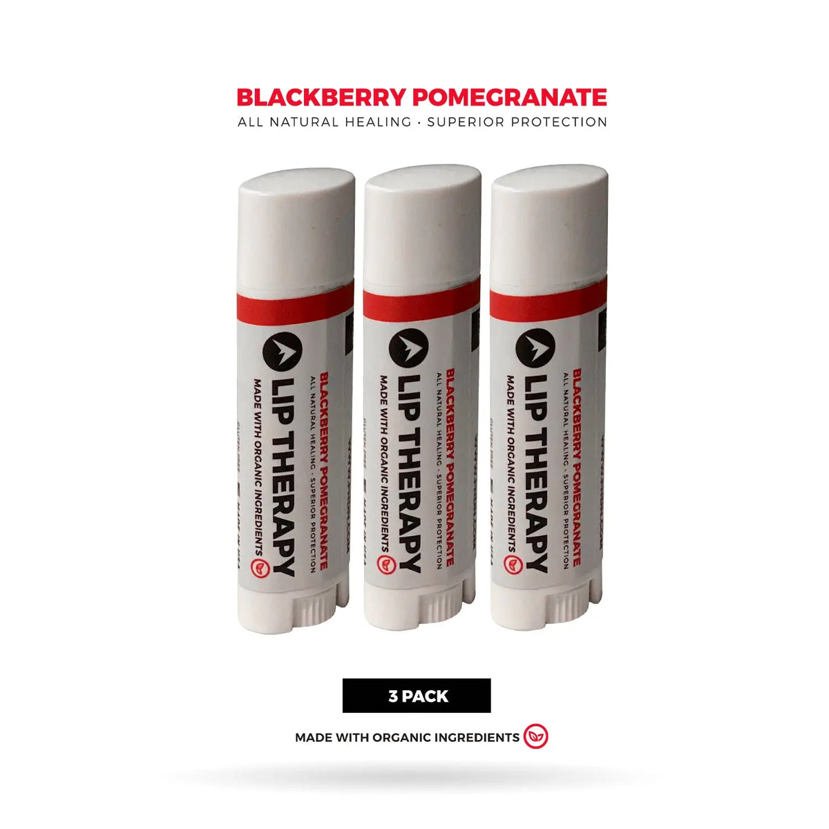 FNDN® LIP THERAPY - BLACKBERRY POMEGRANATE | 3-PACK Infamous Paintball