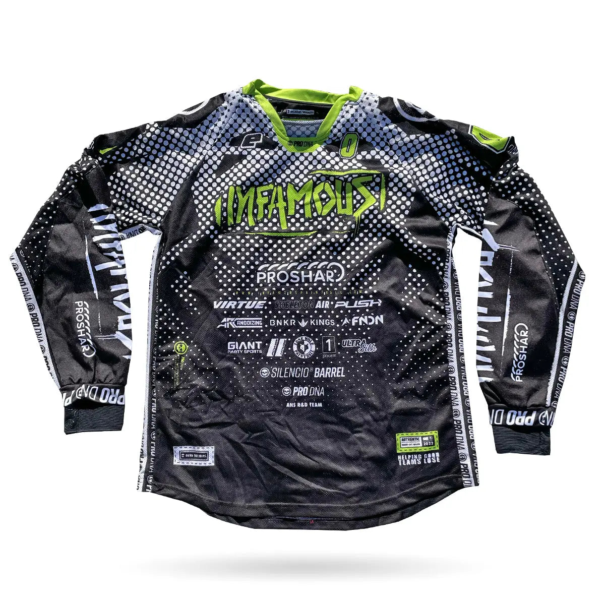 Infamous Jersey - NXL WCM 2022 (WHITE) Infamous Paintball