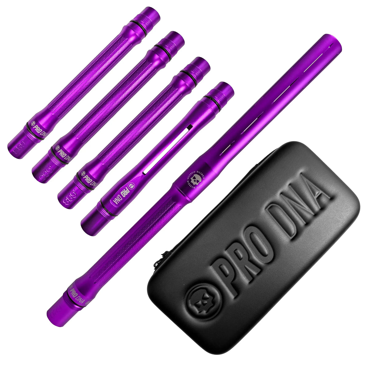 PRO DNA SILENCIO™ BARREL KIT - DUST PURPLE - COCKER THREAD Infamous Paintball