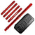 PRO DNA SILENCIO™ BARREL KIT - GLOSS RED - COCKER THREAD Infamous Paintball