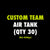 Custom Air Tank - 80ci / 4500 psi Infamous Paintball