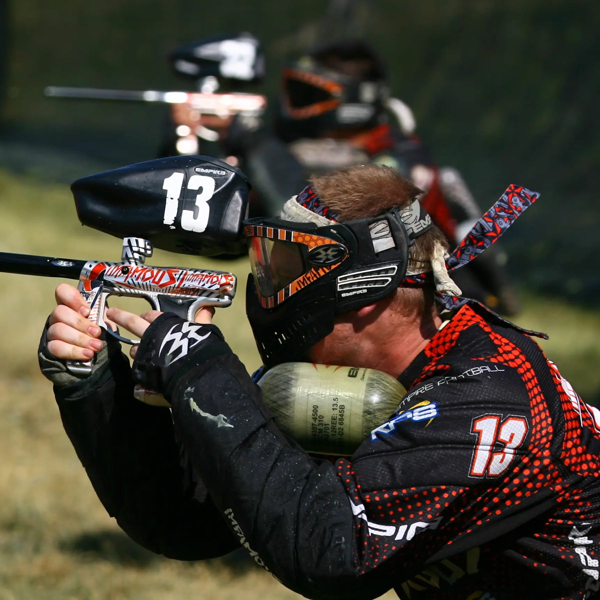 eFlex Goggle Sticker Infamous Paintball