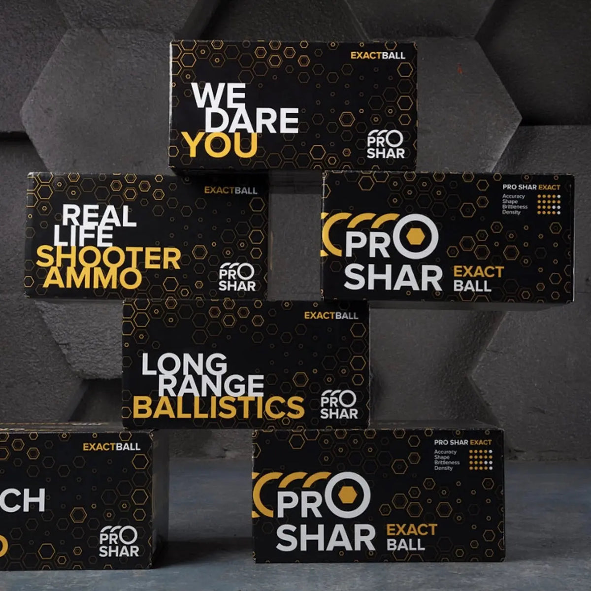 PROSHAR .68 Cal Exact Paintballs Pro Shar